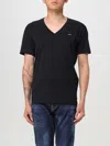 Dsquared2 V-neck T-shirt In 黑色