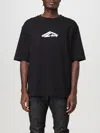 Dsquared2 Black T-shirt With Contrasting Icon Print In Black