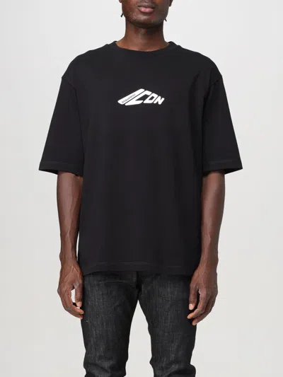 DSQUARED2 T-SHIRT DSQUARED2 MEN COLOR BLACK,F79029002