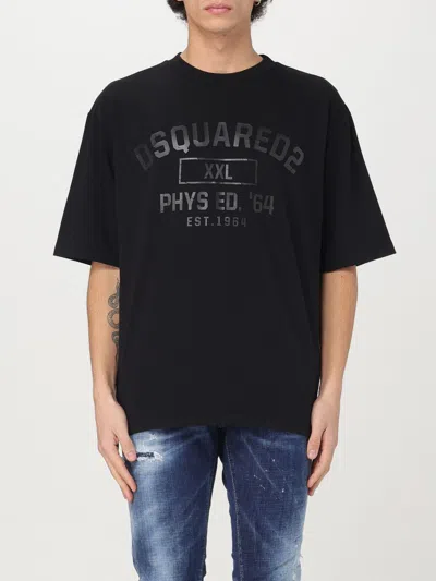 DSQUARED2 T-SHIRT DSQUARED2 MEN COLOR BLACK,G44547002