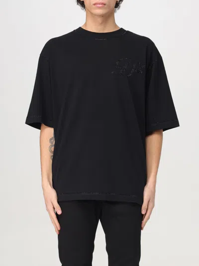 Dsquared2 Logo Printed Crewneck T-shirt In Black