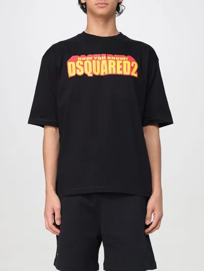 DSQUARED2 T-SHIRT DSQUARED2 MEN COLOR BLACK,422986002