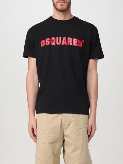 Dsquared2 T-shirt  Men Color Black In Schwarz