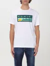 Dsquared2 Cool Fit Cotton T-shirt In Blue
