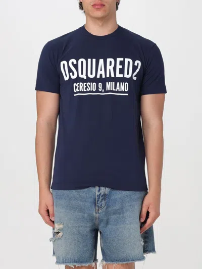 Dsquared2 T-shirt  Men Color Blue In 蓝色
