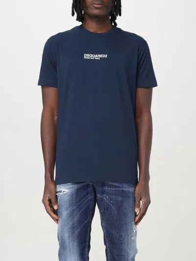 Dsquared2 T-shirt  Herren Farbe Blau