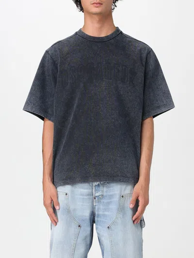 Dsquared2 T-shirt  Men Color Graphite In Blue