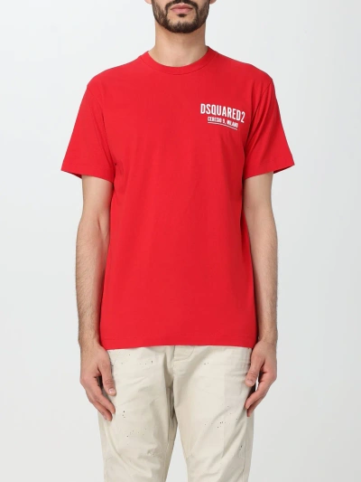 Dsquared2 T-shirt  Men In Red