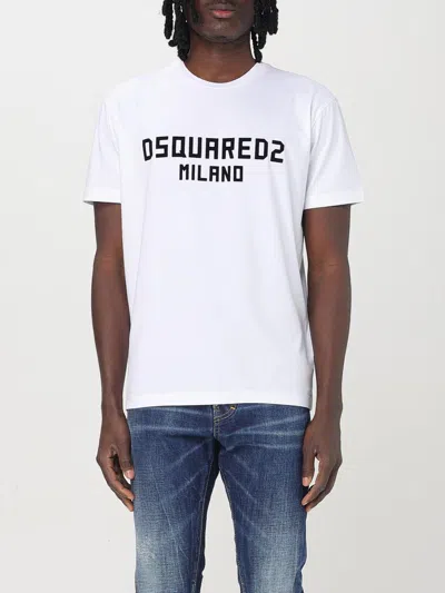 DSQUARED2 T-SHIRT DSQUARED2 MEN COLOR WHITE 1,423004243