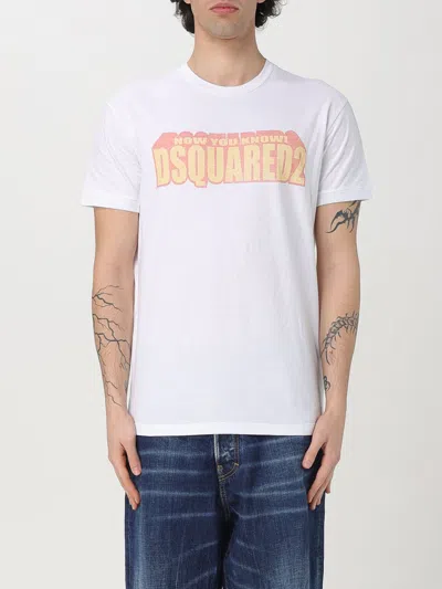 DSQUARED2 T-SHIRT DSQUARED2 MEN COLOR WHITE,422984001