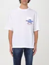 Dsquared2 White Cotton T-shirt With Logo In White