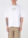 Dsquared2 White T Shirt With Round Neck And Embroidered Logo On The Front In Cotton Woman