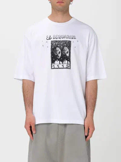 Dsquared2 T-shirt  Men Color White