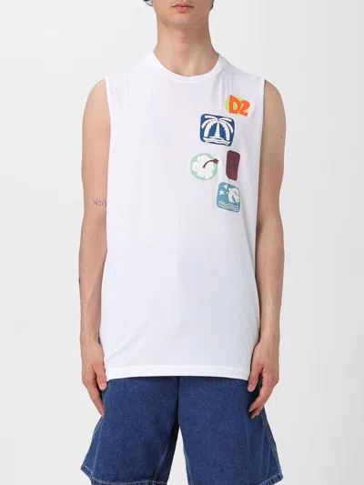 Dsquared2 T-shirt  Men Color White