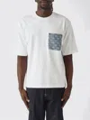 Dsquared2 Dsquared Men T-shirt With Logo Pocket In White