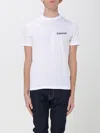 Dsquared2 Cotton Graphic Print T-shirt In White