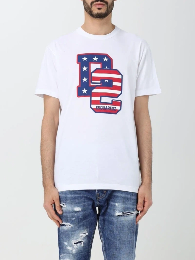 DSQUARED2 T-SHIRT DSQUARED2 MEN COLOR WHITE,F18863001