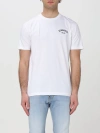 Dsquared2 White Cotton Short Sleeve T-shirts In White