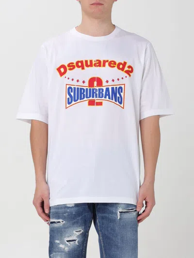 Dsquared2 T-shirt  Men Color White