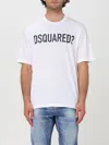 Dsquared2 Dsquared Man T-shirt In White