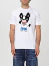 Dsquared2 Logo Printed Crewneck T-shirt In 白色