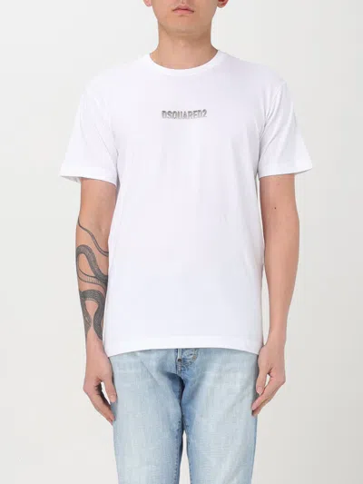 Dsquared2 T-shirt  Herren Farbe Weiss