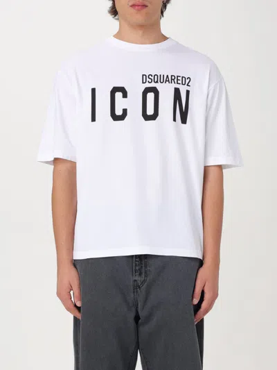 DSQUARED2 T-SHIRT DSQUARED2 MEN COLOR WHITE,F82294001