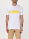 Dsquared2 D2 Dean&dan Logo White T-shirt In Weiss