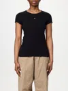 Dsquared2 Black Mini Fit Maple Leaf T-shirt In Black