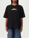Dsquared2 Signature Icon Cropped T-shirt In Black