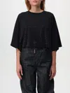 Dsquared2 Crystal-embellished T-shirt In Schwarz
