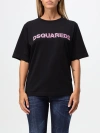 Dsquared2 Embroidered-logo T-shirt In Schwarz