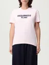 Dsquared2 T-shirt  Woman Color Multicolor In Pink