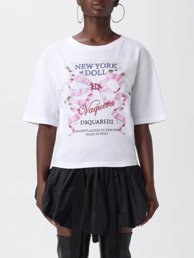 Dsquared2 T-shirt  Woman Color White