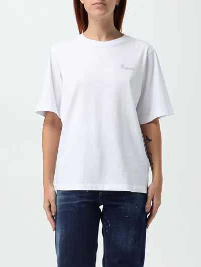Dsquared2 T-shirt  Woman Color White In Weiss