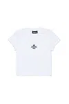Dsquared2 Logo Crew-neck T-shirt In White