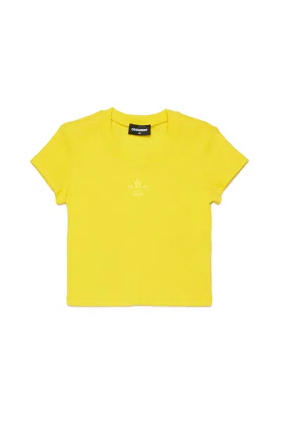 DSQUARED2 T-SHIRT GIROCOLLO CON LOGO