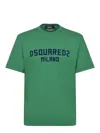 Dsquared2 Cool Fit Milano T-shirt In Green