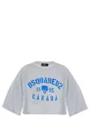 Dsquared2 Logo-print T-shirt In Grey
