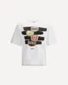 Dsquared2 Men T-shirt In Cotton With Graphic Print In White