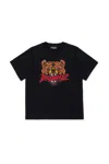Dsquared2 T-shirt In Jersey Con Patch Bear In Black