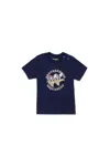Dsquared2 Brotherhood Print Jersey T-shirt In Blue