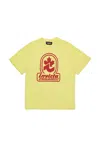 Dsquared2 T-shirt Invicta X  In Yellow