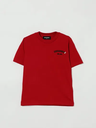 Dsquared2 T-shirt Kids  In Red