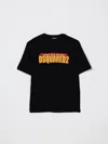 Dsquared2 Logo T-shirt In Black
