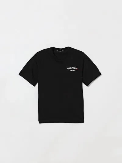 Dsquared2 T-shirt Kids  In Black