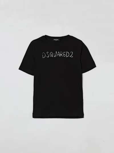 Dsquared2 T-shirt Kids  In Black