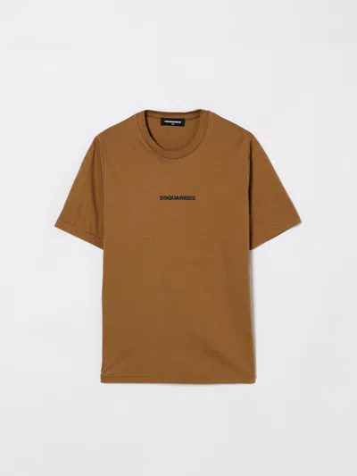 Dsquared2 T-shirt  Kids Color Beige In Brown