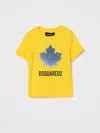Dsquared2 Maple Leaf Logo T-shirt In Multi