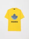 Dsquared2 Logo Maple Leaf T-shirt In Multi